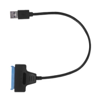 USB 3.0 To 2.5 inch SATA Hard Drive Adapter Cable SDD SATA To USB 3.0 Converter-Black
