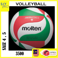 BOLA VOLLEYBALL MATCH V5M3500 MOLTEN / BOLA TAMPAR / MSSM /
