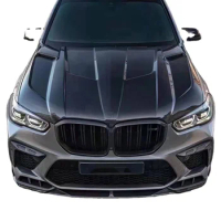BETTER High Quality carbon fiber bodykit For Bmw X5 F95 Upgrade LARTE style Front Lip Rear Diffuser Side Skirt Hood Top Wing