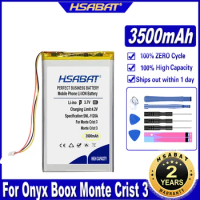 HSABAT Boox Monte Crist 3 3500mAh Battery for Onyx Boox Monte Crist 3 Reader Batteries