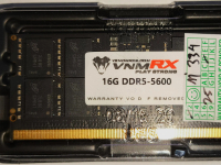 VENOMRX SODIMM DDR5 5600 MHz 16Gb - RAM FOR LAPTOP