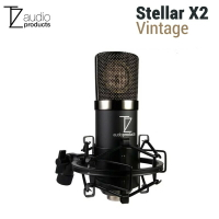 【EC數位】TechZone Stellar X2 Vintage 大振膜電容式麥克風套裝組 心型指向 直播 人聲 樂器