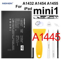 Nohon Battery For A1445 iPad mimi1 A1432 A1454 A1455 4440mAh Capacity Bateria 0 Cycle Li-polymer Battery + Tools For iPad mini 1