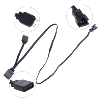 ขั้วต่อสายเคเบิลการแปลง ARGB, 5V, 3PIN, เข้ากันได้กับเมนบอร์ด AURA