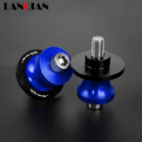 6MM Stand Screws For YAMAHA XMAX250 XMAX250 XMAX300 XMAX400 Motorcycle Accessories CNC M6 Swingarm Spools Slider Stand Screw
