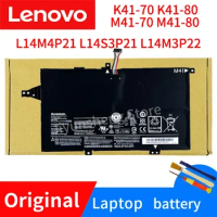 New Lenovo Original Zhaoyang K41-70 K41-80 M41-70 M41-80 Laptop Built-in Battery L14S3P21 L14M3P22 L14M4P21 7.4V 60Wh 8100mAh
