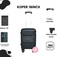 Koper ANTI PECAH PP Global Snow 18 Inch - GS 001 / KOPER 18INCH / KOPER KABIN