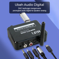 DAC audio converter toslink Optical - Coaxial SPDIF to RCA analog