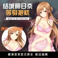 【可開發票】Hmakura刀劍結城明日奈亞絲娜動漫神域周邊二次元等身抱枕套靠枕