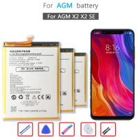 Battery 6000mAh For AGM X2 SE Mobile Phone Li-ion Bateria