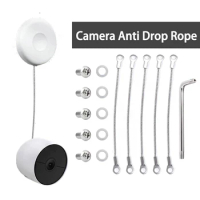 For Google Nest Cam Battery Outdoor Indoor Anti Drop Safety Chain For Arlo Pro 3 Pro 4/Arlo Ultra/Ultra 2 Camera Anti Drop Rope