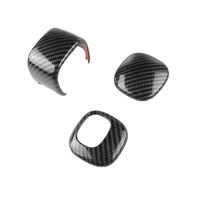 Bright Black Car Gear Head Shift Knob Cover Handball Trim Sticker Interior Accessories for Toyota Sienta 2022-2023