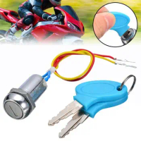 Ignition Switch Keys Lock For Electric Scooters Bike Suitable For Electric Cars Tricycles Electric Buggies Installation New M9X9