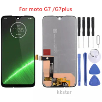 Test good LCD For MOTO G7/G7 PLUS LCD Display Touch screen Digitizer Assembly display moto g7 g7plus