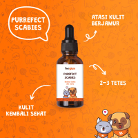 FURGLAM PURRFECT SCABIES Obat Scabies Anti Jamur Kudis Kurap Kutu Gatal Luka Berdarah Bernanah Koren