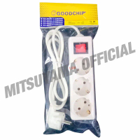 Stop Kontak GoodChip 3-6 Lubang Fitting panjang kabel 1,5M GC-SKxx