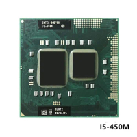 lntel Core i5 450M 2.40GHz i5-450M Dual-Core Processor PGA988 Mobile CPU Laptop processor rPGA988A