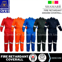 Practical SHAMARR FIRE RETARDANT COVERALL FRC (SIRIM) NFPA2112 (FRC)-PPE SAFETY COVERALL