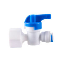 1/2 inch female to 1/4 inch quick connect valve Switch Thread Hose Water tube Connector Fitting Garden Quick Connector