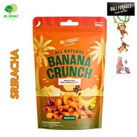 BALI FORAGES Banana Crunch Rambak Pisang Healthy Snack Sriracha