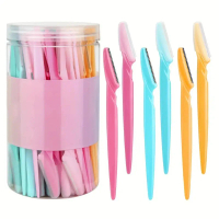 Eyebrow Razor, 30 Pieces, For Women, Multi-Purpose Exfoliating Dermaplaning Tool, Facial Razor, with
