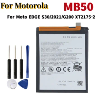 New MB50 BATTERY For MOTO EDGE S30/2021/G200 XT2175-2 Motorola Repair Part High Capacity Mobile Phone Batteries +Tools