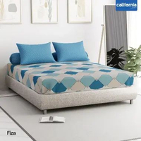 CALIFORNIA Sprei 140X200 Fitted Tinggi 30Cm Fiza
