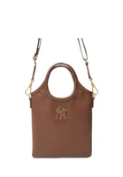 MLB Monogram Tote Bag NY Yankees Brown