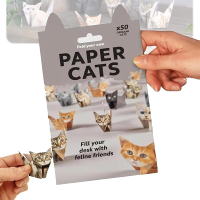 DIY Paper Cats Origami Kit Cute Animals Shaped 3D Origami Kit Christmas Decoration Kits Fold Your Ow