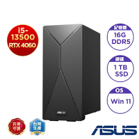ASUS 華碩 H-S501MER-513500014W 桌上型電腦 (i5-13500/16GB/1TB SSD/RTX4060 DUAL 8G/500W/Win11 home)