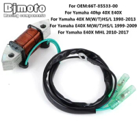 66T-85533-00 40hp 40X E40X Motorcycle Stator Coil For Yamaha 40X M(W/T)HS/L 1998-2013 E40X M(W/T)HS/L 99-09 MHL 2010-2017