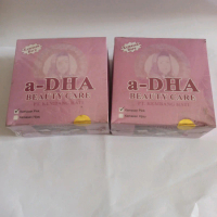 cream a-DHA Beauty Care kotak segel original pink hijau pemutih wajah