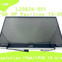 FOR HP Pavilion 15-CR 15.6 1366*768/1920*1080 L20826-001 LCD Touch Screen Digitizer Complete Assembly