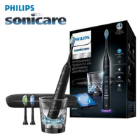 Philips Sonicare DiamondClean Smart 9300 HX9903 Sonic electric toothbrush replacement head Black with app
