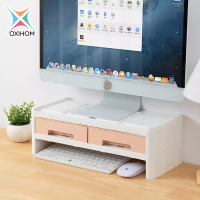 Oxihom Oxihom S2050 Small 2 Laci Plastik Susun Stand Monitor Drawer Storage Stackable Desktop Organizer