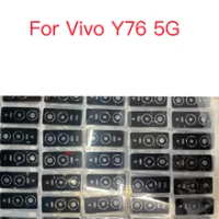 10pcs New For Vivo Y76 5G Replacement back rear camera lens glass original For Vivo Y76 5G glass lens For Vivo Y76 5G