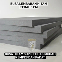 Busa Alas Setrika Hitam 90x50x5cm Lembaran Serba Guna Matras Alas Duduk Praktis dan Efektif untuk Ke