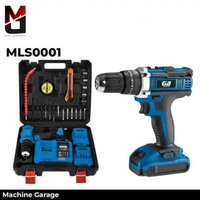 BOR Baterai / Batrai Lithium Battery Cordless Drill 25-piece Set MLS0001