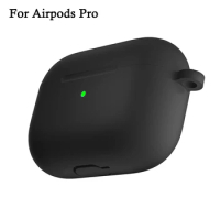 Soft Silicone Cover For Apple Airpods Pro Protective Case Bluetooth Wireless Earphone Cover For Air Pods Pro Protective Box Case