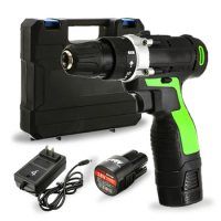 12V Electric Screwdriver Lithium Battery Rechargeable Multi-function Cordless Electric Drill Rotary Power Tools