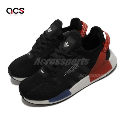 Adidas nmd r1 v2 black blue red store