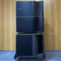 Super Bass Wide Frequency Pa Sound Music Stage 15 Inch Line Array Set Passive Professional Audio System For Wedding