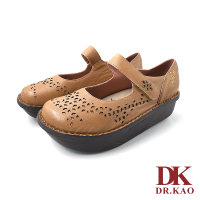 預購 DK 高博士 素面厚底空氣娃娃鞋 87-2149-42 可可色