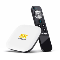 Android 2.4G Voice Remote Control h96 max for Android 13.0 RK3528 M2 with 4k 32gb 64gb ultra smart tv box 1000M
