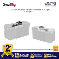 Thumb Grip SMALLRIG untuk Sony Alpha 7C II / 7CR / 7C Aluminium CNC Presisi & Nyaman (X01) Silver