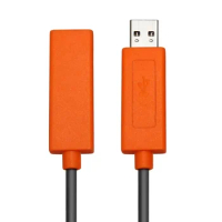 Posh Shine wholesale price with high speed and quality Zinc alloy + PVC shell male to male AOC fiber USB3.0 Extension cable