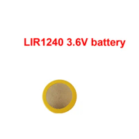 LIR1240 Lithium Ion Rechargeable Battery Cell 3.6V 50mAh