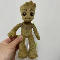 Baby Tree Man Groot Black Panther Hulk Captain American Ironman 22 cm Plush Movie Toys