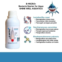 BMICRO+ BMO+ BMIKRO+ ORIGINAL 250 MLPROBIOTIK KOI BACTERI STARTER KOLAM KOI IKAN HIAS ARWANA CHANNA 