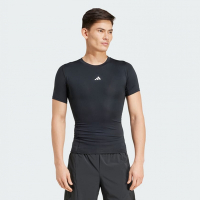 adidas 愛迪達 上衣 男款 短袖上衣 運動 TF TEE 黑 JE6698